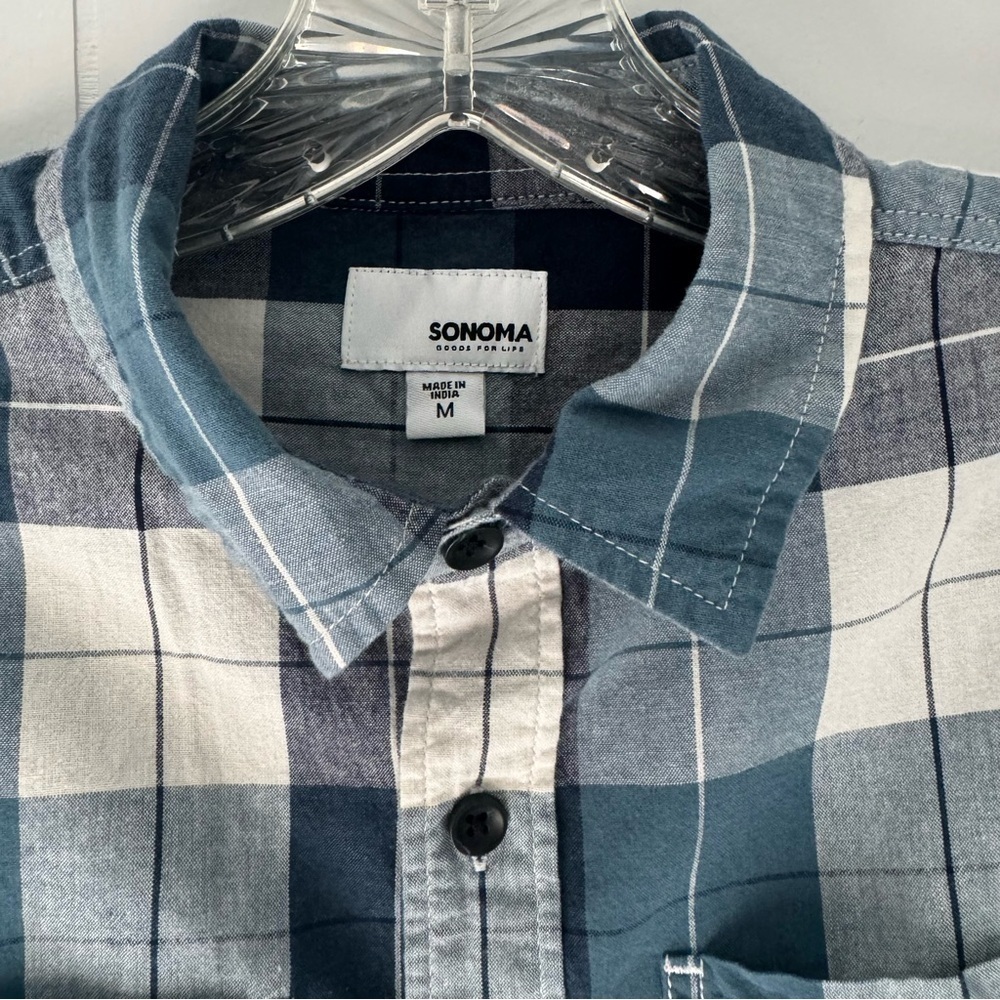 Sonoma Plaid Button Down Shirt - Picture 2 of 5